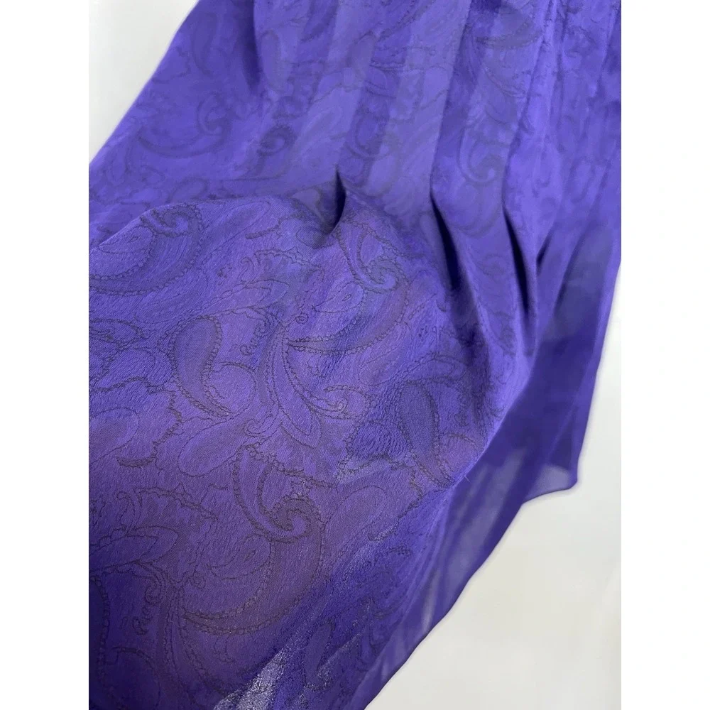 Vintage Victoria's Secret‎ Gold Label Purple Babydol Night Gown Sz Médium Y2K